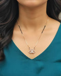 Blooming Lotus Diamond Mangalsutra