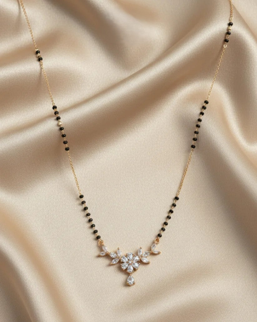 Floral Grace Mangalsutra