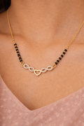 Infinity Love Heart Mangalsutra