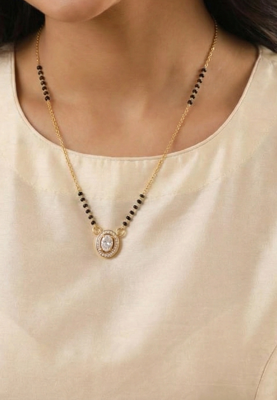 Oval Grace Mangalsutra