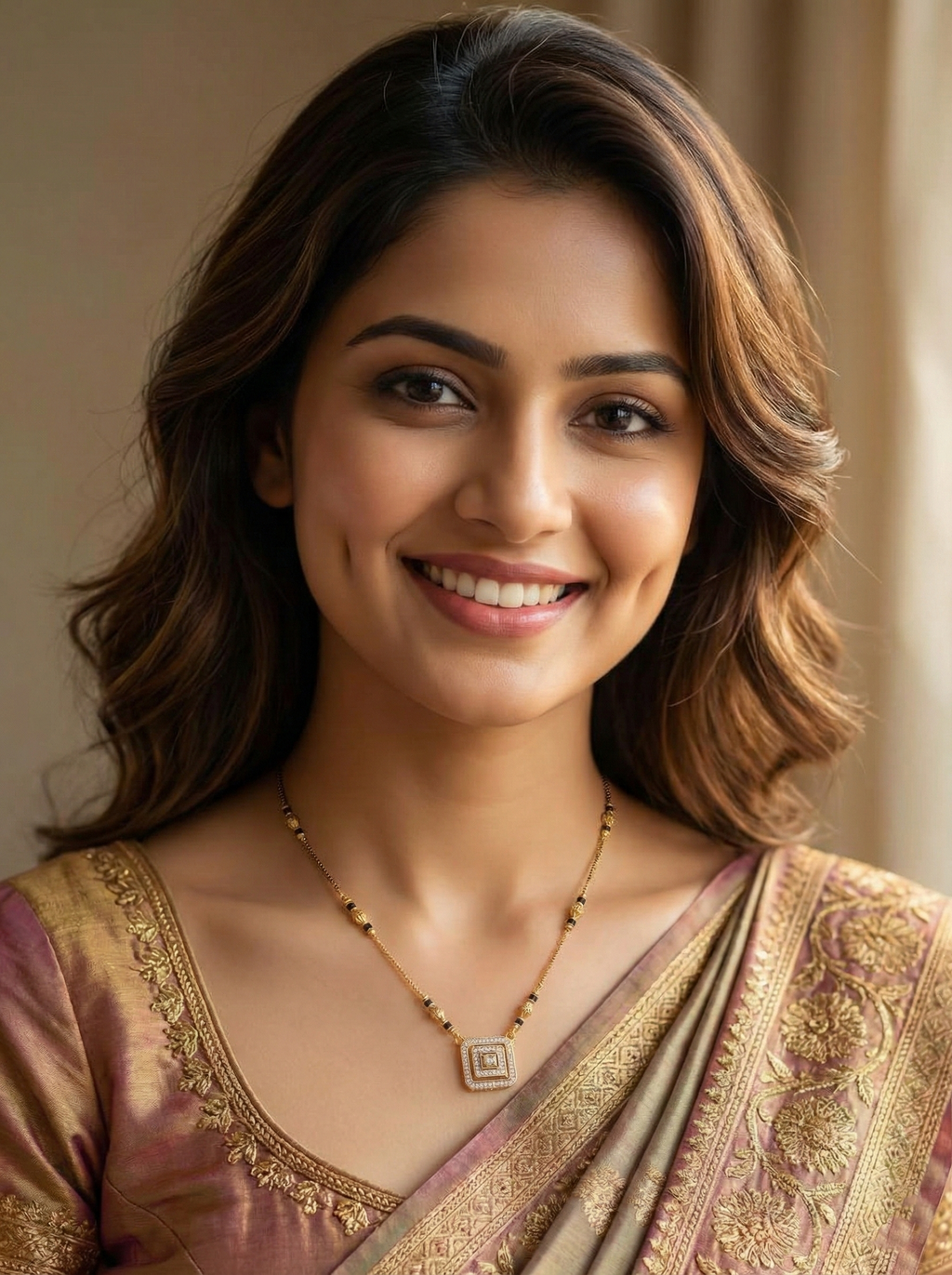 Square Aura Mangalsutra
