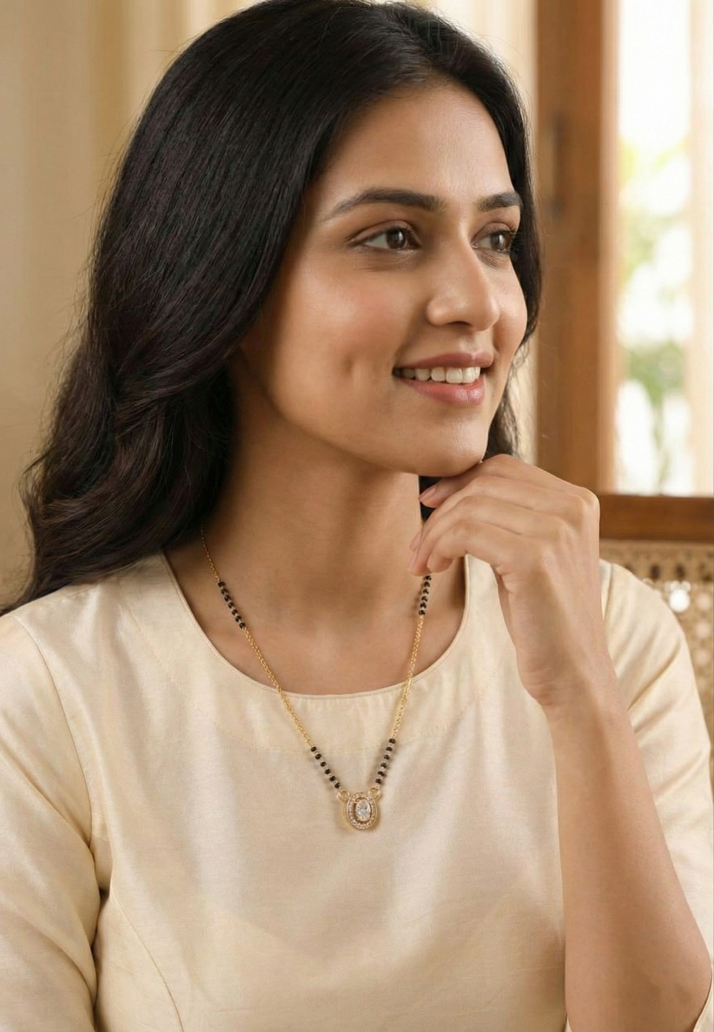 Oval Grace Mangalsutra