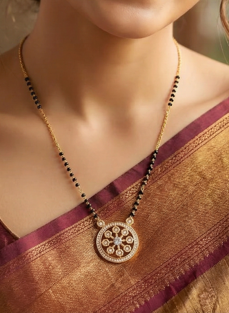 Celestial Chakra Diamond Mangalsutra