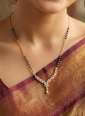 Radiant V-Curve Diamond Mangalsutra